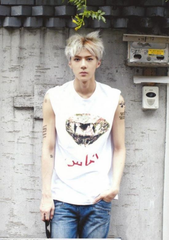 bigbang权志龙吴亦凡exo金希澈 盘点hold住银发的中韩
