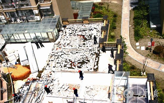 盐城大丰整治主城违建 推进城建管理有序发展