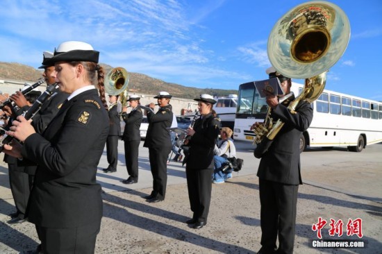 中国海军第二十二批护航编队访问南非(组图)