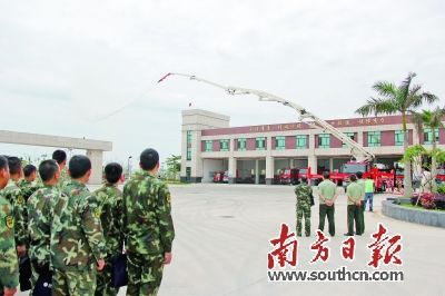 廣東全省消防骨干官兵在惠培訓 提升危化品災害事故處置能力