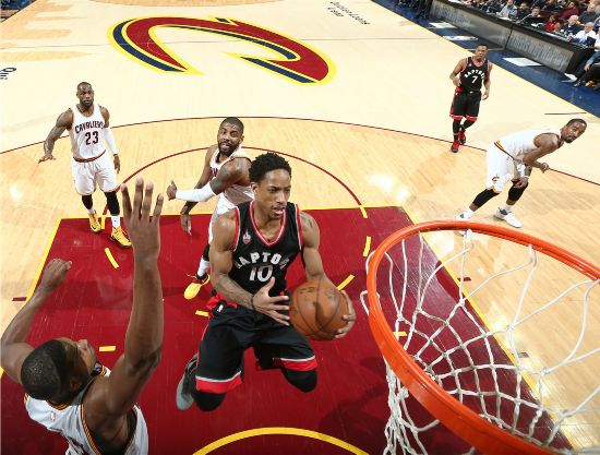 (集锦)NBA东部决赛G1:骑士vs猛龙115-84 詹姆