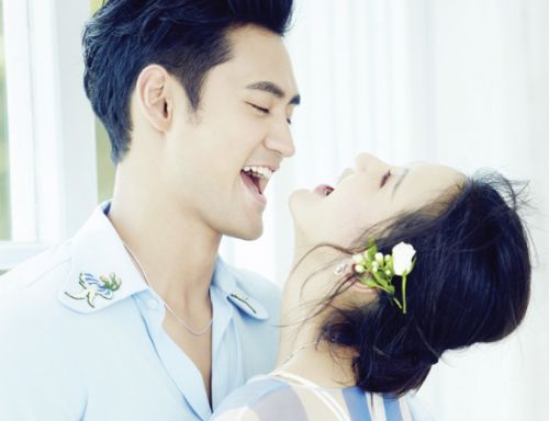 袁弘张歆艺曝婚照 爆张歆艺第三次结婚(图)