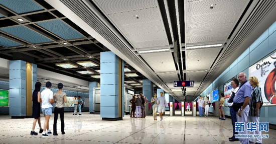 呼和浩特市地铁1号线站点建成后长啥样?看这里!--内蒙古频道--人民网