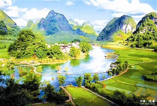 崇靖高速即将通车 去靖西旅游方便了