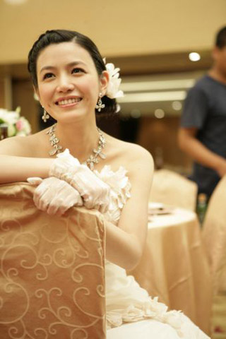 陈妍希婚纱_陈晓陈妍希婚纱照片