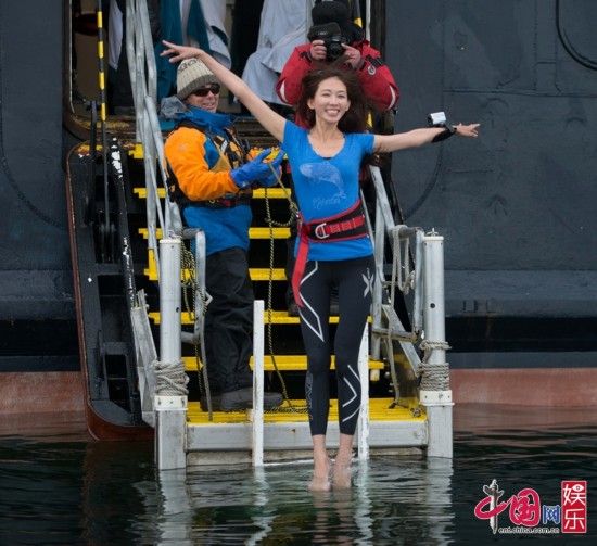 《花姐2》林志玲南极挑战冰泳 绝对零度无惧极