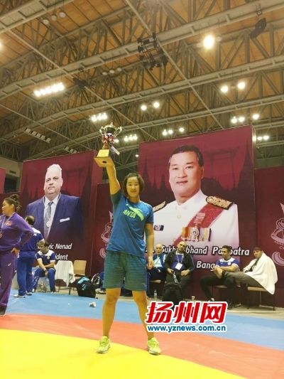 扬州选手获摔跤亚锦赛铜牌 与奥运冠军同名