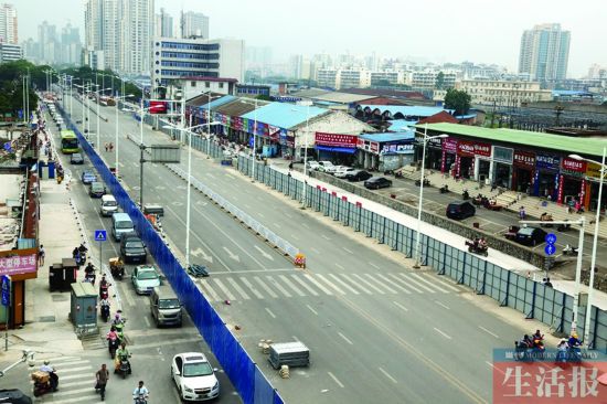 南宁中华路5月23日起分段封闭施工 绕行攻略在