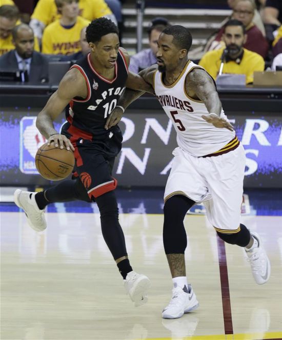 NBA东部决赛第五场:骑士大胜猛龙