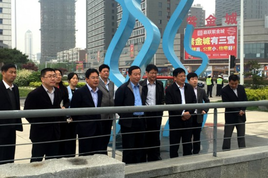 江苏省住建厅调研组赴泗阳开展 三解三促 调研