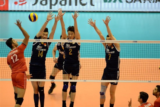 里约奥运会男排落选赛暨亚洲区资格赛:中国队