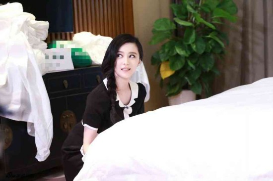  范冰冰女仆装惊艳  挑战者联盟回归范爷一改女