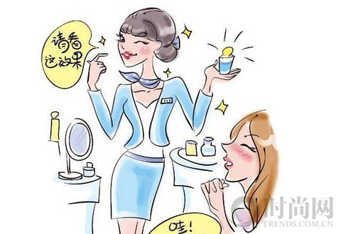 为了让你买全套化妆品 BA说的你都快毁容了