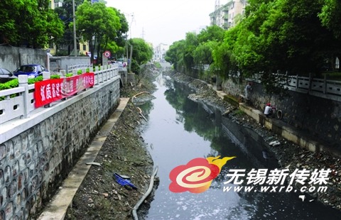 无锡梁溪区河道整治 芦村河打头阵