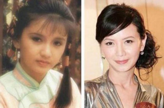 tvb金庸武侠剧女演员今昔对比,你还认得出吗?_大粤网_腾讯网