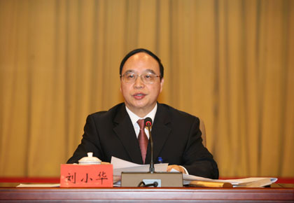 广东省委副秘书长,原湛江市委书记刘小华.资料图