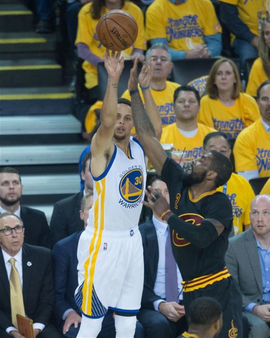 NBA总决赛:勇士对阵骑士