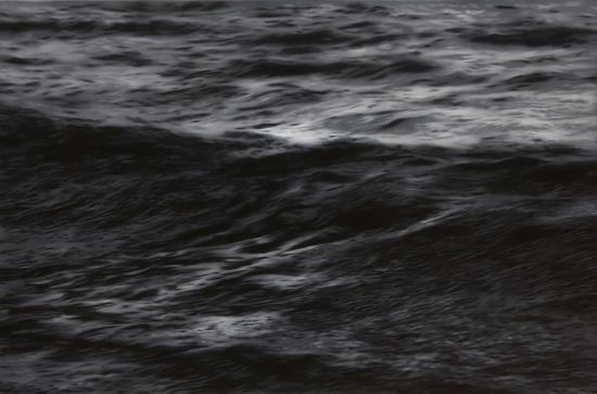 韩砚朝-那片海13号 布面油画150cmX100cm The Sea No.13 Oil on canvas 2010年