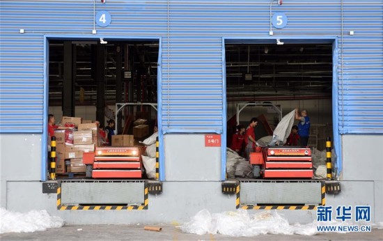 京东华北地区最大物流园区备战618