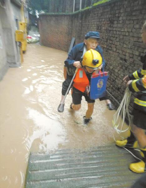 泸州迎来2016年最强降雨叙永遭遇58年来最大洪水(图)