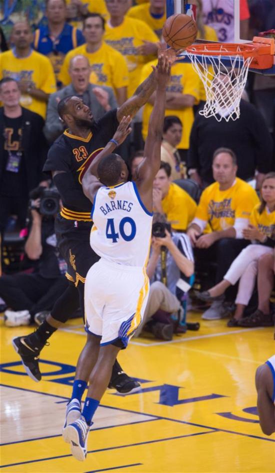 NBA总决赛第七场:勇士对阵骑士