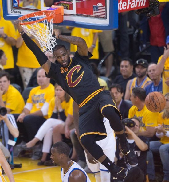 NBA总决赛第七场:勇士对阵骑士