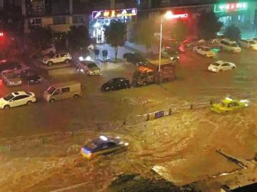 泸州迎来2016年最强降雨叙永遭遇58年来最大洪水(图)
