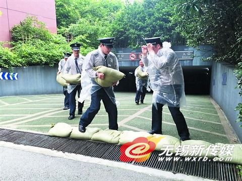 防汛抗灾 无锡社区在行动