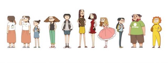 动画网剧神作《女生宿舍日常》，鱼肚白提档预告！