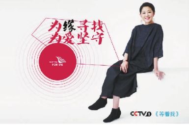 公益寻人节目《等着我》海报 公益寻人节目《等着我》海报