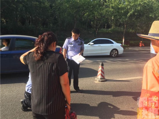 西安南三环一保洁员被撞身亡 司机已被警方控