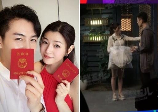 陈妍希孕肚照曝光 小腹微凸19日将举办婚礼可谓双喜临门