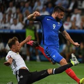 法国2:0晋级决赛 C罗格里兹曼将对抗 2016欧洲