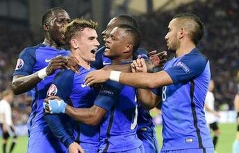 法国2:0晋级决赛 C罗格里兹曼将对抗 2016欧洲