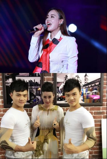 著名歌手,演员:含笑   著名歌手:苏小花   著名歌手:双胞胎三湘四