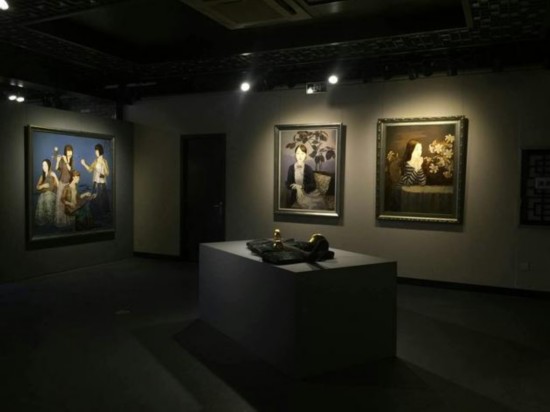 闽江学院专场‘2016“传承?延异”当代漆艺展’展览现场