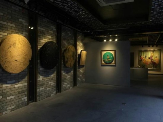 闽江学院专场‘2016“传承?延异”当代漆艺展’展览现场
