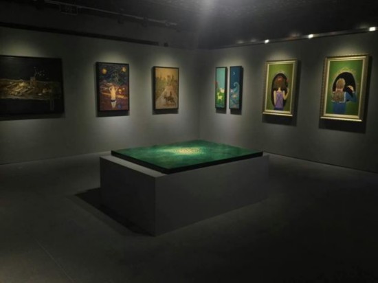 闽江学院专场‘2016“传承?延异”当代漆艺展’展览现场