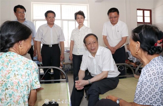 王学军在池州检查指导防汛救灾:发扬不怕疲劳