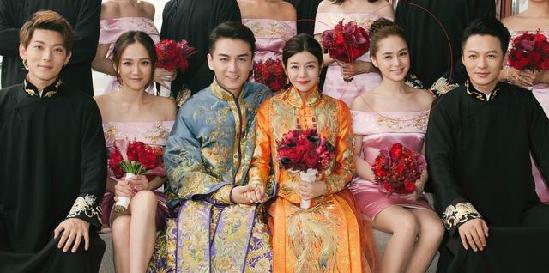 阿娇陈乔恩婚礼现场大抢镜!陈妍希陈晓很淡定