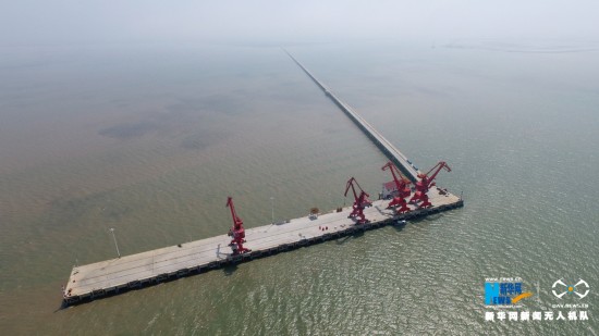 飞阅江苏海门港:江苏沿海经济发展新动力