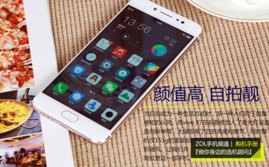 ������ľ��缫�� vivo X7�����ֲ�