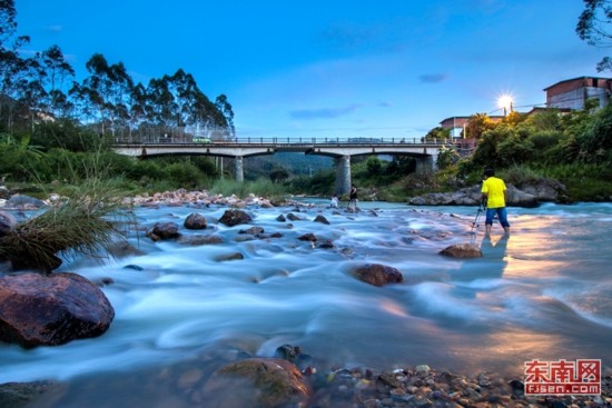 底村 珍贵景象 摄影爱好者到漳州长泰枋洋上洋