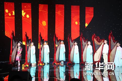 箜篌艺术娃娃团特别专场华丽亮相央视《风华国乐》