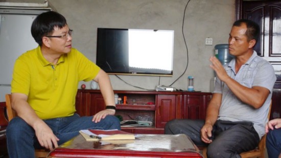 柳州市柳北区委书记周思泉到石碑坪镇实地调研