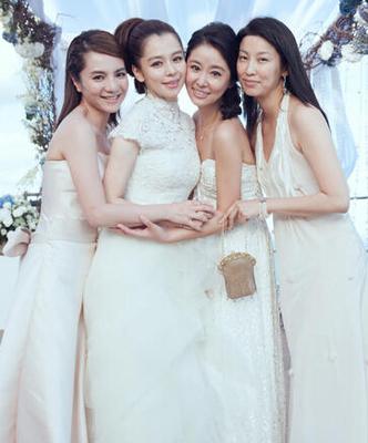 林心如霍建华婚礼请来半个娱乐圈赵薇苏有朋六神丸视频图片