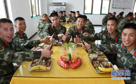 武警天津总队四支队以营养伙食保障暑期训练