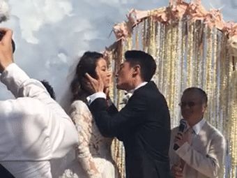 林心如霍建华巴厘岛大婚土豆现场曝光林心如婚礼视频v土豆图片