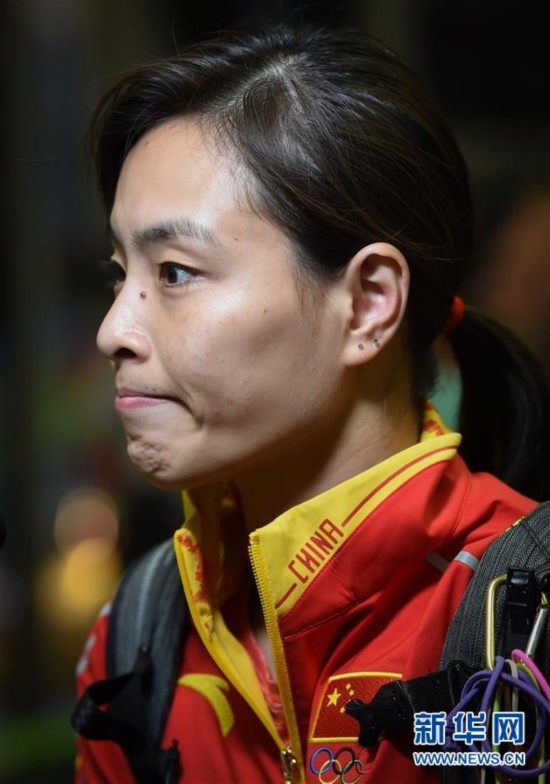 中国代表团抵达里约热内卢 蔡振华精神饱满(高