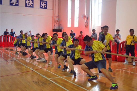 力拔山兮气盖世 健且乐兮市运欢 -合肥市第十一